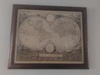 Schilderij map of the world, Ophalen of Verzenden
