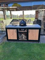 Buitenkeuken, buitengrillstation, big green egg tafel kamado, Ophalen, Nieuw, Houtskool, Vrijstaand