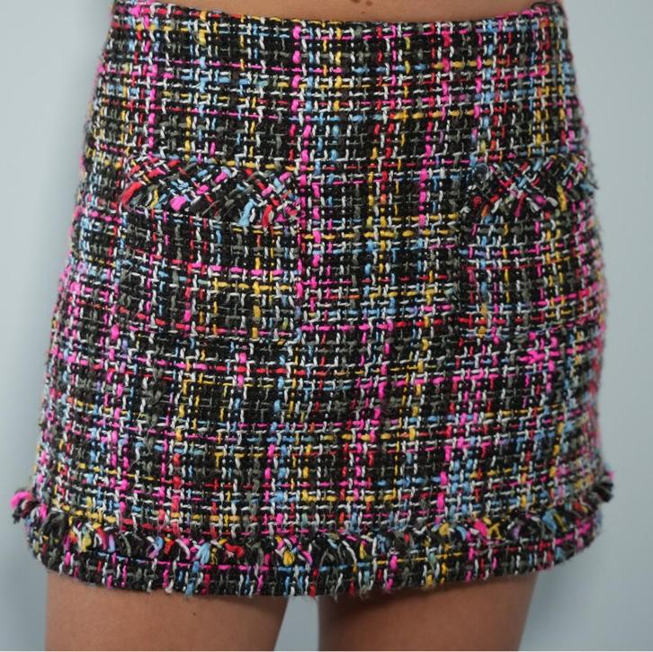 Dames tweed mini-rok uit de Zara Basic Collection. M /, Kleding | Dames, Rokken, Zo goed als nieuw, Maat 38/40 (M), Overige kleuren