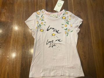 Scapa shirt blauw witte bloemen stretch maat 12 jaar 152! beschikbaar voor biedingen