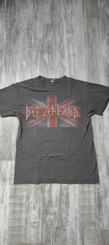 Def Leppard T-Shirt - Bandshirt, Kleding | Heren, T-shirts, Gedragen, Maat 46 (S) of kleiner, Zwart, Ophalen of Verzenden