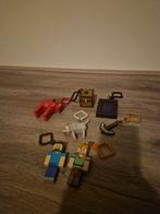 Minecraft Backpack Buddies Sleutelhangers Set, Ophalen of Verzenden, Gebruikt, Knuffel of Figuurtje