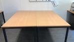 Bureau / groepstafel Heutink 4 stuks 160x180, Ophalen, Gebruikt, Bureau