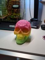 3D Geprinte Skull - Kleurrijk Decoratie Object, Ophalen of Verzenden, Nieuw