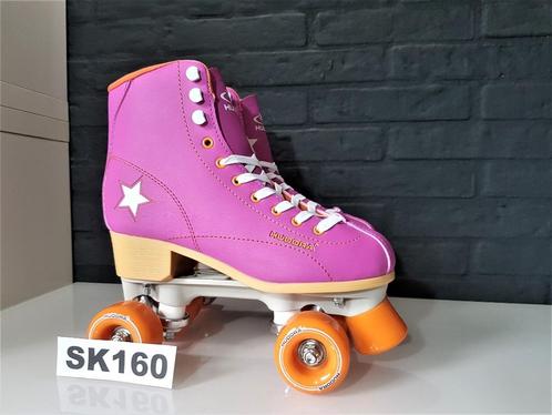 Hudora Disco Rolschaatsen Roze Rol Schaatsen Maat 37, Kinderen en Baby's, Speelgoed | Buiten | Rolschaatsen, Nieuw, Dames, Heren