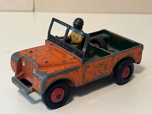1955 Dinky Toys 340 LAND ROVER + DRIVER + WINDSCREEN, Hobby en Vrije tijd, Modelauto's | 1:43, Zo goed als nieuw, Auto, Dinky Toys