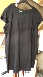 Zwarte katoenen stretch jurk maat 50, Kleding | Dames, Grote Maten, Jorli, Ophalen of Verzenden, Gedragen, Zwart