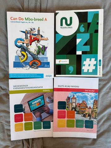 MBO eventmanagment schoolboeken, leerjaar 1 beschikbaar voor biedingen