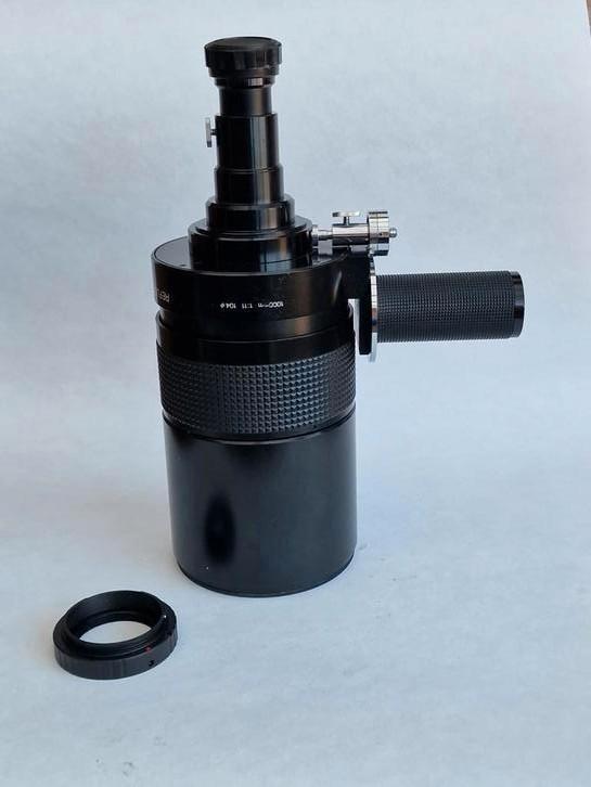 Reflex birdscope 1000 (50x) met 20x oculair , handvat & adap, Audio, Tv en Foto, Optische apparatuur | Telescopen, Gebruikt, Minder dan 80 mm