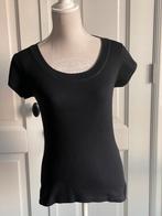 Dames effen zwart t-shirt maat S 36., Zwart, Ophalen of Verzenden, Korte mouw, Maat 36 (S)