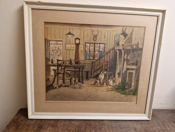  F.L. Maissen - Interieur met Honden beschikbaar voor biedingen
