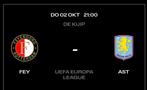 Feyenoord - Aston villa, Tickets en Kaartjes, Eén persoon