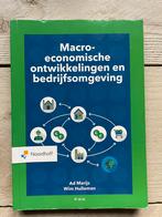 Macro economische ontwikkelingen en bedrijfsomgeving, Boeken, Studieboeken en Cursussen, Ad Marijs; Wim Hulleman, Ophalen of Verzenden