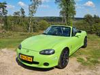 Mazda MX-5 1.6 I 2001 Groen, Auto's, Mazda, Achterwielaandrijving, 4 cilinders, Cabriolet, 1010 kg