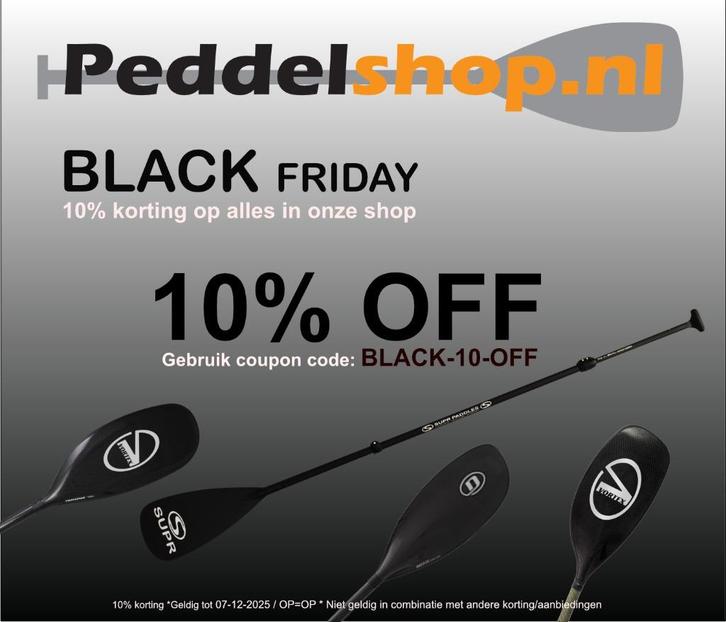 Peddel carbon SUP POLO ZEE TOER  hoge korting, Watersport en Boten, Peddels, Nieuw, Dubbelbladige peddel, Ophalen of Verzenden