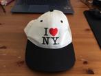I love NY pet wit met zwarte klep, Ophalen of Verzenden, Pet