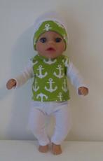 poppenkleertjes little babypop born 30cm  (kleding setje ), Kinderen en Baby's, Speelgoed | Poppen, Verzenden, Nieuw, Babypop