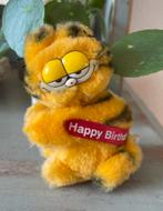 Garfield knijppoppetje Happy birthday pluche figuur, Verzamelen, Ophalen of Verzenden, Zo goed als nieuw