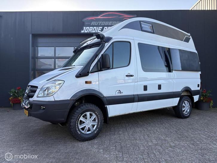 Mercedes Sprinter 316 cdi 4x4 camper Automaat, Caravans en Kamperen, Campers, Bedrijf, Mercedes-Benz, Diesel, Automaat