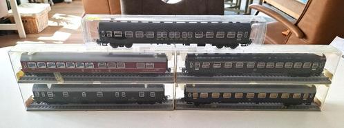 Sneltreinwagenset Trix Express, Hobby en Vrije tijd, Modeltreinen | H0, Zo goed als nieuw, Wagon, Gelijkstroom, Trix, Ophalen of Verzenden
