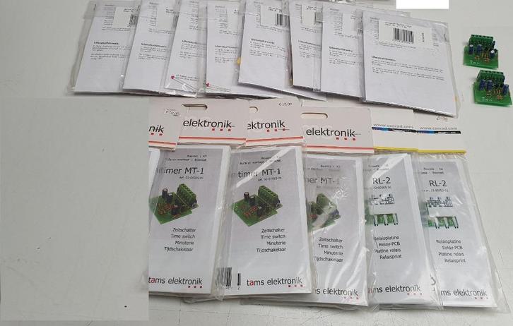 Heel veel Modelspoor Elektronica en Lichtseinen in OVP teab, Hobby en Vrije tijd, Modeltreinen | H0, Nieuw, Overige typen, Gelijkstroom of Wisselstroom