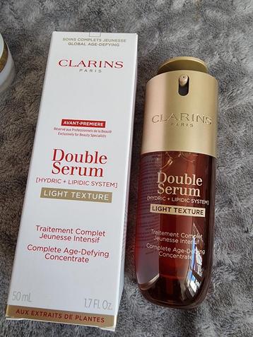 Clarins Double Serum Light texture 50 ml Nieuw  beschikbaar voor biedingen