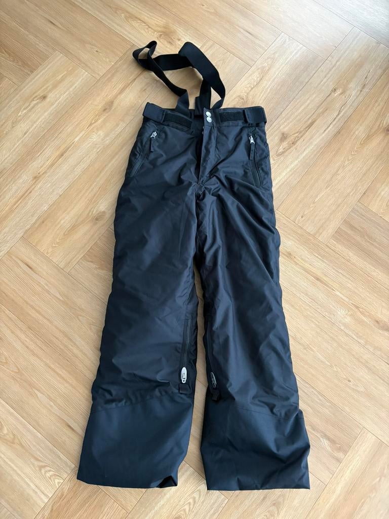 Ski broek zwart maat 140, Sport en Fitness, Skiën en Langlaufen, 100 tot 140 cm, Zo goed als nieuw, Kleding, Ophalen