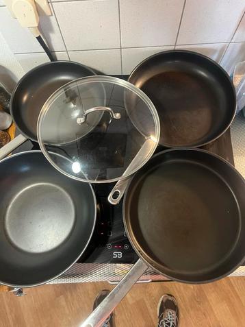 BK Pannenset - Allround, Wok, Koekenpannen - PFAS Vrij beschikbaar voor biedingen