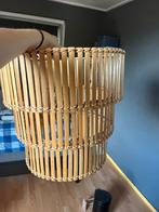 prachtige Bamboe lamp van Ikea, Ophalen, Zo goed als nieuw, Rond