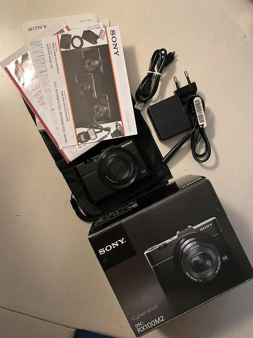 Sony DSC-RX 100 Mark 2 compact camera, Audio, Tv en Foto, Fotocamera's Digitaal, Zo goed als nieuw, Compact, Sony, Minder dan 4 keer