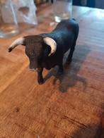 Schleich zwarte stier, Verzamelen, Ophalen of Verzenden, Zo goed als nieuw, Boerderijdier, Beeldje of Figuurtje