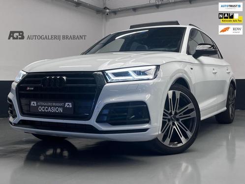 Audi SQ5 3.0 TFSI V6 quattro Pano/Luchtvering/RSzetels/Carpl, Auto's, Audi, Bedrijf, Te koop, SQ5, 360° camera, 4x4, ABS, Achteruitrijcamera