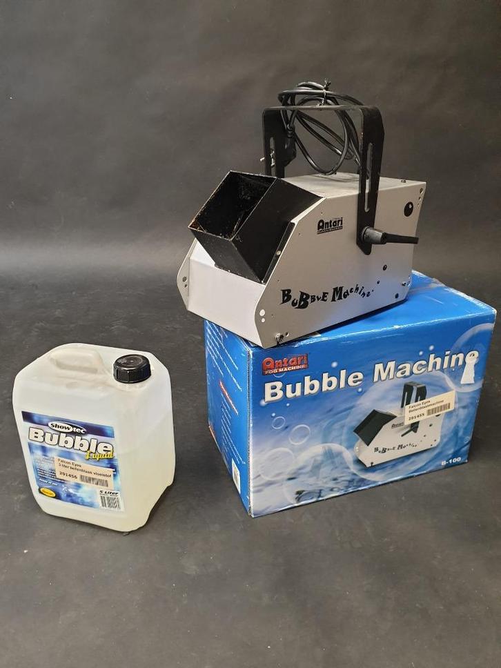 Antari Bubble Machine + 5L Bubble Liquid, Hobby en Vrije tijd, Feestartikelen, Zo goed als nieuw, Overige typen, Overige, Ophalen