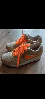 Nike air max 1 Orange Crepe Hemp gold maat 38., Oranje, Ophalen of Verzenden, Nike air max, Sneakers of Gympen