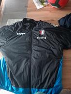 Feyenoord Kappa Trainingsjas Fortis, Ophalen of Verzenden, Gedragen, Zwart, Kappa