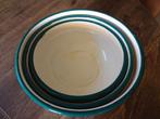 Nestschalen (3 st.), emaille, écru/ d.gr.rand, jaren 50, Ophalen of Verzenden