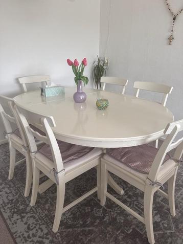 Eettafel stel 