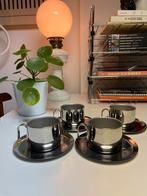 RVS kop en schotel - ITALWABER, Inox 18-10, Made in Italy, Overige materialen, Gebruikt, Ophalen of Verzenden, Overige stijlen