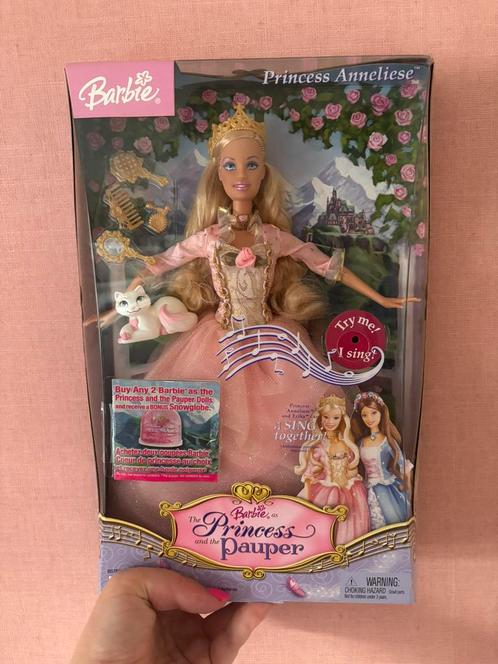 Barbie princess Anneliese MIB, Verzamelen, Poppen, Zo goed als nieuw, Pop, Ophalen of Verzenden