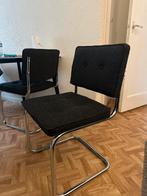 Vier eetstoelen, Huis en Inrichting, Stoelen, Ophalen, Stof, Vier