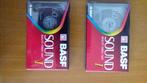BASF Cassette bandjes 2x nieuw in verpakking., Cd's en Dvd's, Cassettebandjes, 2 t/m 25 bandjes, Overige genres, Ophalen of Verzenden