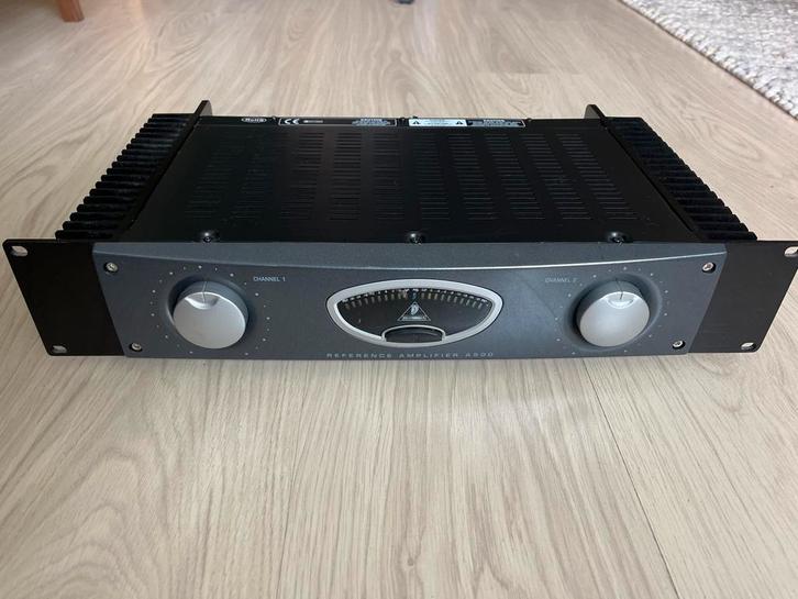 Behringer Reference A500 Versterker., Audio, Tv en Foto, Versterkers en Receivers, Gebruikt, Stereo, 120 watt of meer, Overige merken