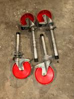 Altrex Rolsteiger Wielen 4 stuks, Doe-het-zelf en Verbouw, Steigers, Ophalen, Zo goed als nieuw, Rolsteiger of Kamersteiger, Minder dan 2 meter