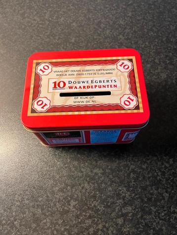 Douwe Egberts waardepunten spaardoos beschikbaar voor biedingen