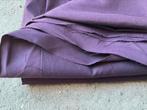 Stof stevig katoen aubergine lap is 3 meter 30 bij 1meter 50, Hobby en Vrije tijd, Stoffen en Lappen, 120 cm of meer, Ophalen of Verzenden