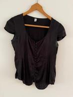 Blouse Hue Tan, Hue Tan, Zwart, Ophalen of Verzenden, Zo goed als nieuw