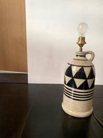Bijzondere lamp aardewerk, Huis en Inrichting, Lampen | Tafellampen, Ophalen, Overige materialen, Nieuw, Minder dan 50 cm