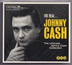 3-CD Johnny Cash - The Real... Johnny Cash, Cd's en Dvd's, Cd's | Country en Western, Zo goed als nieuw, Verzenden