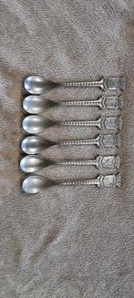 6x Speculum plate Gemaakt in Nederland., Antiek en Kunst, Antiek | Bestek, Ophalen of Verzenden