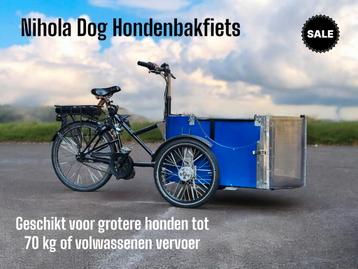 Elektrische Nihola 2.0 Dog hondenbakfiets personen bakfiets